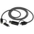Cavo di ricarica magnetico 5 in 1 da 65 W e 100 cm, certificato RCS SMART FullGadgets.com