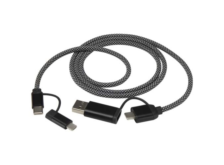 Cavo di ricarica magnetico 5 in 1 da 65 W e 100 cm, certificato RCS SMART FullGadgets.com