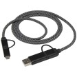 Cavo di ricarica magnetico 5 in 1 da 65 W e 100 cm, certificato RCS SMART FullGadgets.com
