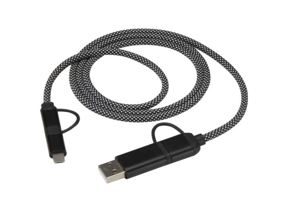 Cavo di ricarica magnetico 5 in 1 da 65 W e 100 cm, certificato RCS SMART FullGadgets.com