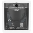 Cavo di ricarica magnetico in silicone da 100 W SCX.design C59 FullGadgets.com