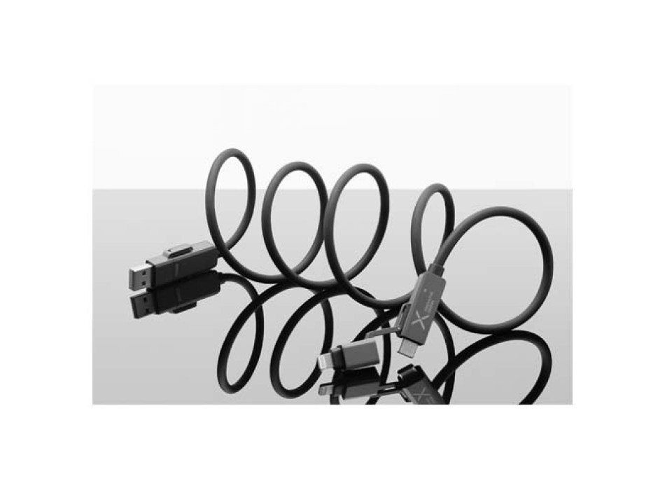 Cavo di ricarica magnetico in silicone da 100 W SCX.design C59 FullGadgets.com