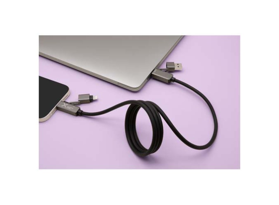 Cavo di ricarica magnetico in silicone da 100 W SCX.design C59 FullGadgets.com