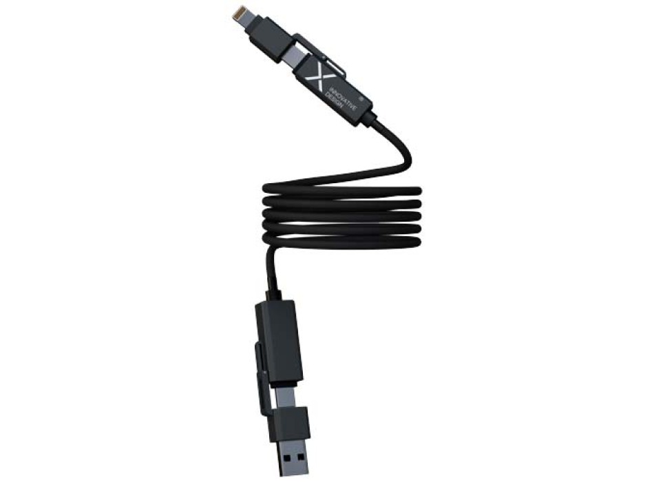 Cavo di ricarica magnetico in silicone da 100 W SCX.design C59 FullGadgets.com