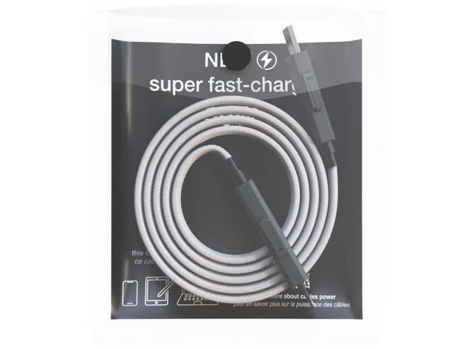 Cavo di ricarica magnetico piatto da 60 W SCX.design C58 FullGadgets.com