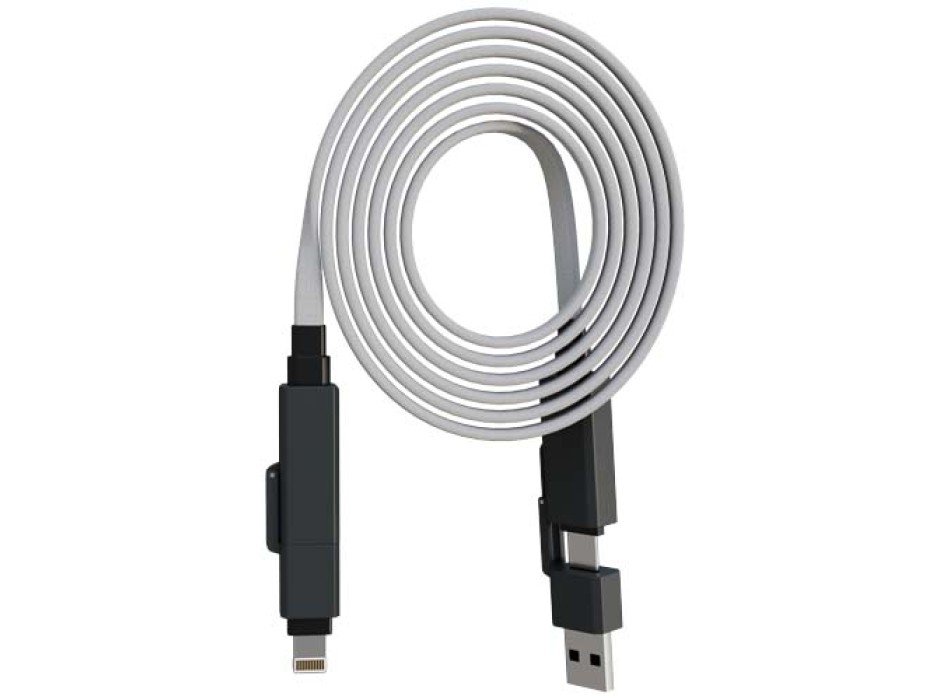 Cavo di ricarica magnetico piatto da 60 W SCX.design C58 FullGadgets.com