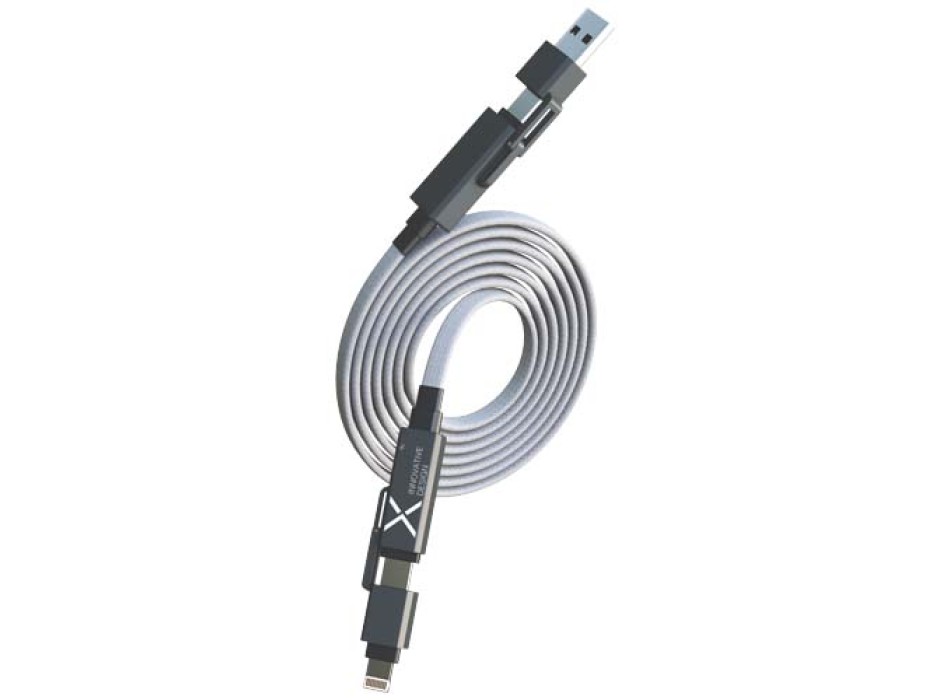 Cavo di ricarica magnetico piatto da 60 W SCX.design C58 FullGadgets.com