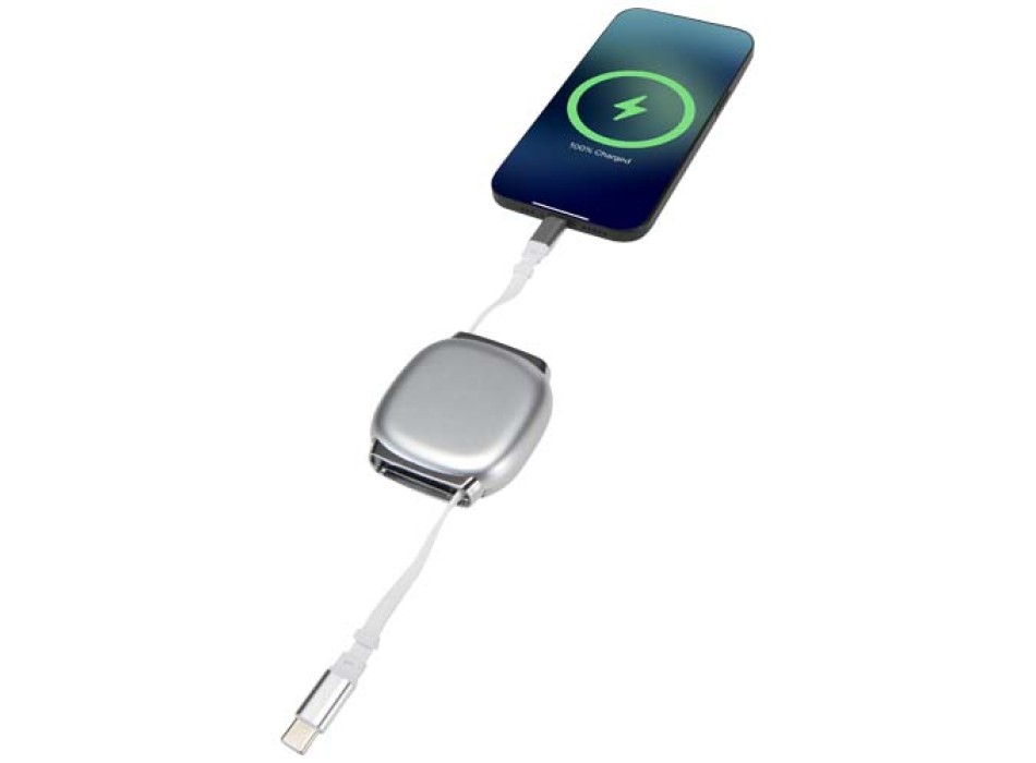 Cavo di ricarica PD CarPlay 5-in-1 retrattile in plastica riciclata da 100 W Alphard FullGadgets.com