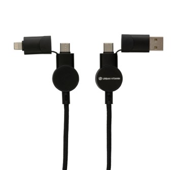 Cavo di ricarica veloce 60W Oakland 6in1, 1,2m rplastica RCS FullGadgets.com