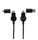 Cavo di ricarica veloce 60W Oakland 6in1, 1,2m rplastica RCS FullGadgets.com