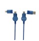 Cavo di ricarica veloce 60W Oakland 6in1, 1,2m rplastica RCS FullGadgets.com