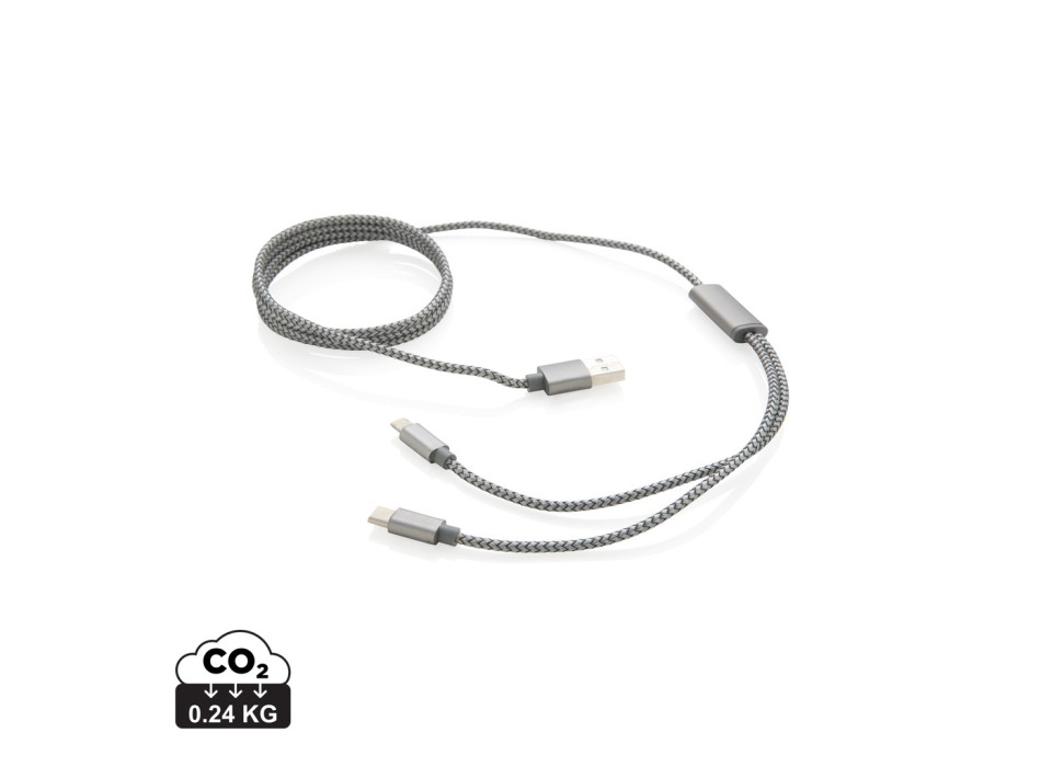 Cavo intrecciato 3 in 1 FullGadgets.com