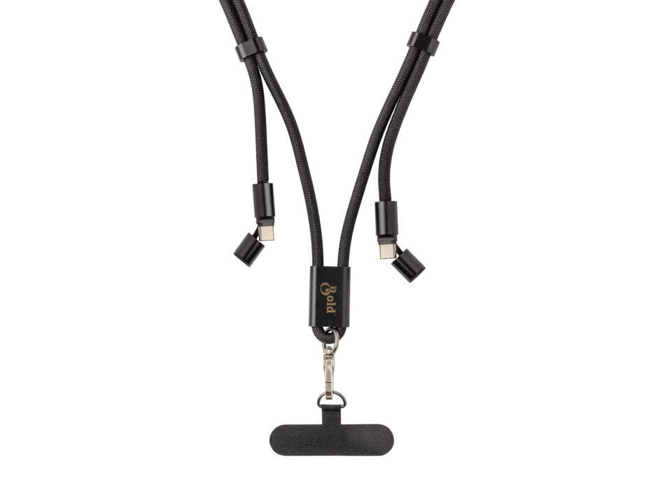 Cavo lanyard 60W regolabile LoopAmp in rPET RCS 160cm FullGadgets.com