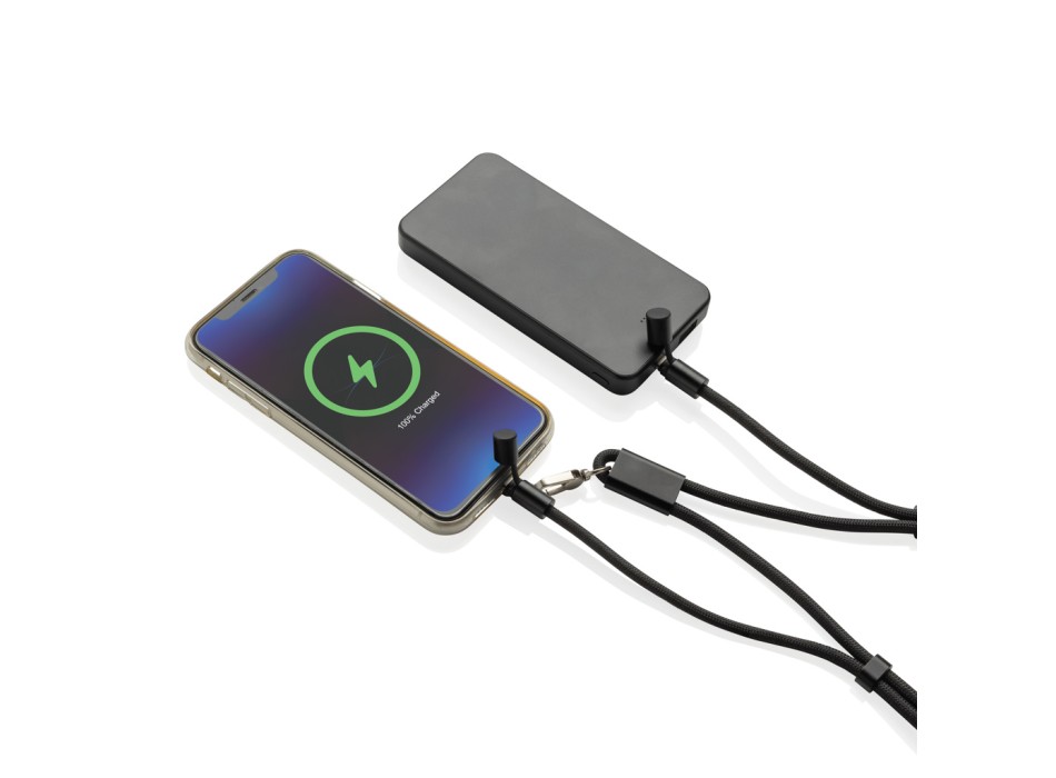 Cavo lanyard 60W regolabile LoopAmp in rPET RCS 160cm FullGadgets.com