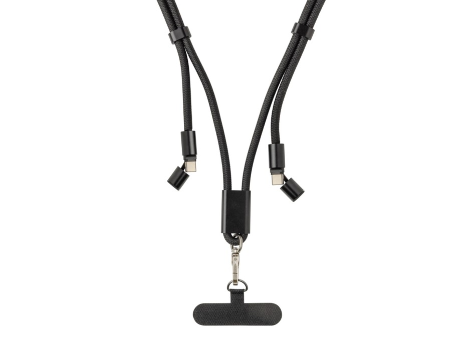 Cavo lanyard 60W regolabile LoopAmp in rPET RCS 160cm FullGadgets.com