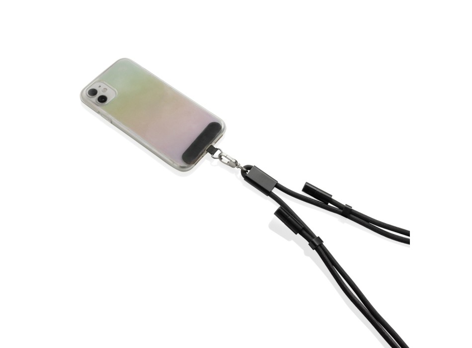 Cavo lanyard 60W regolabile LoopAmp in rPET RCS 160cm FullGadgets.com