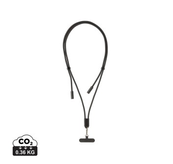 Cavo lanyard 60W regolabile LoopAmp in rPET RCS 160cm FullGadgets.com