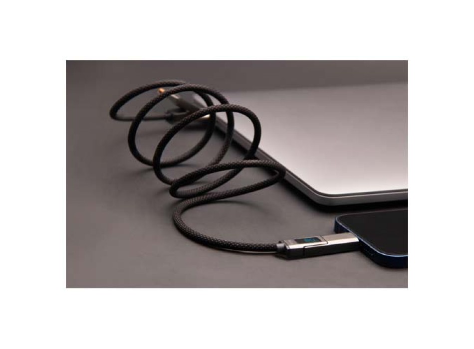 Cavo magnetico da 100 W con display SCX.design C57 FullGadgets.com