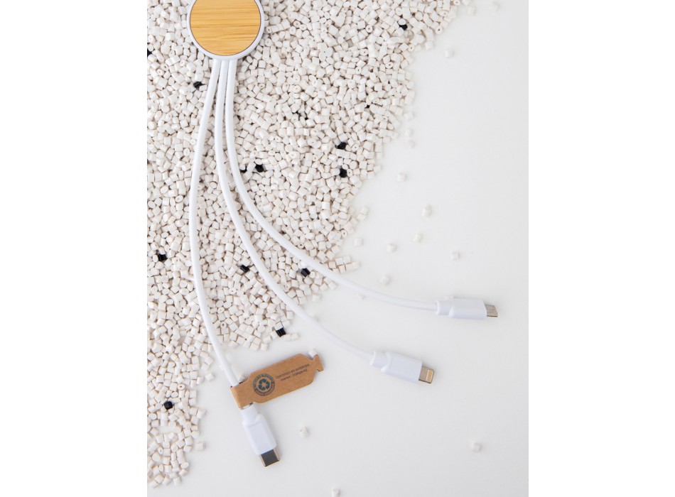 Cavo Ontario 6 in 1 in plastica riciclata RCS FullGadgets.com