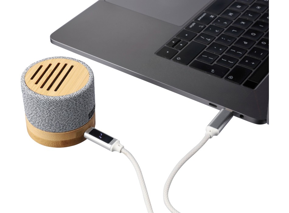 Cavo per la ricarica e trasferimento dati 65W in nylon Claudia FullGadgets.com