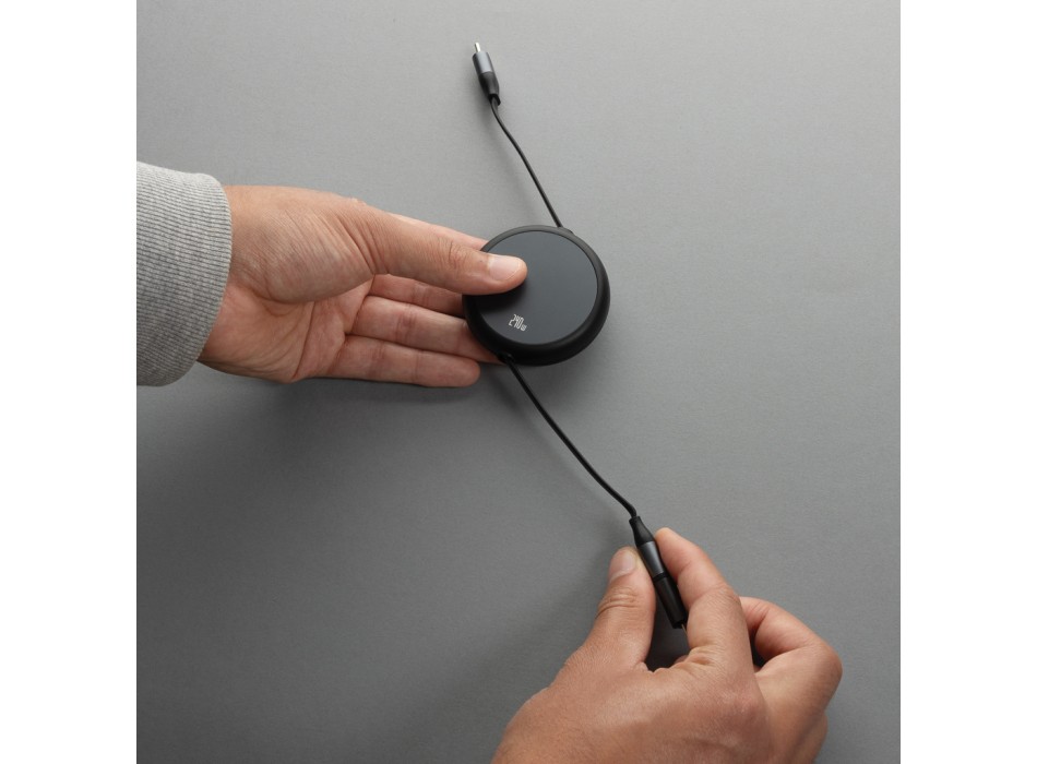 Cavo retrattile da 240W 2in1 Terra in rAlluminio RCS FullGadgets.com