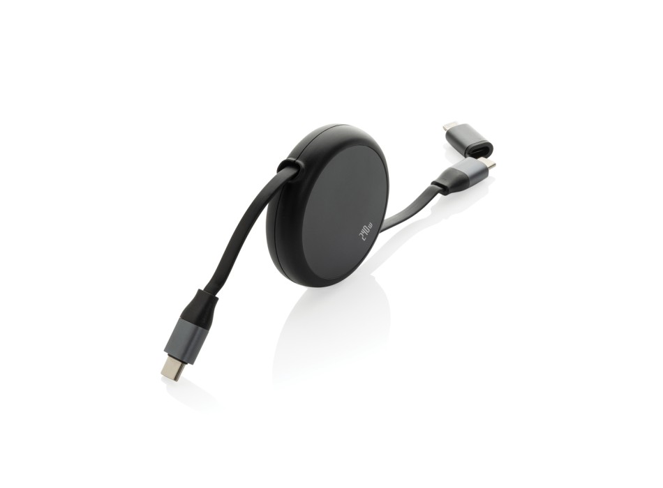 Cavo retrattile da 240W 2in1 Terra in rAlluminio RCS FullGadgets.com