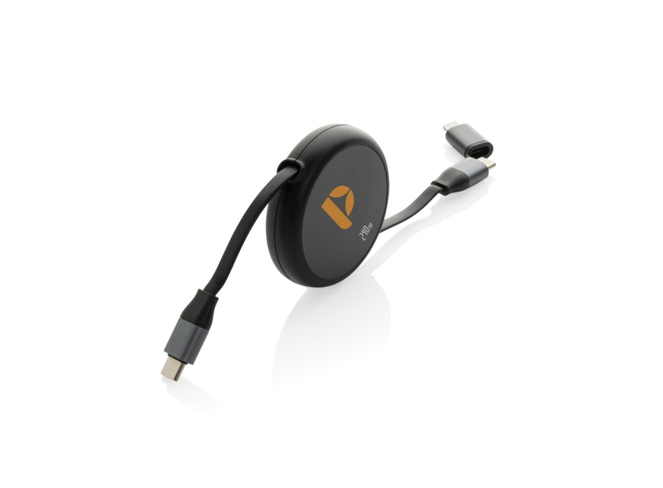 Cavo retrattile da 240W 2in1 Terra in rAlluminio RCS FullGadgets.com