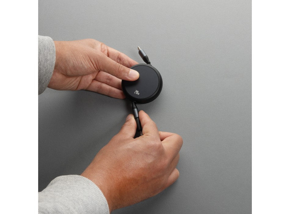 Cavo retrattile da 240W 2in1 Terra in rAlluminio RCS FullGadgets.com