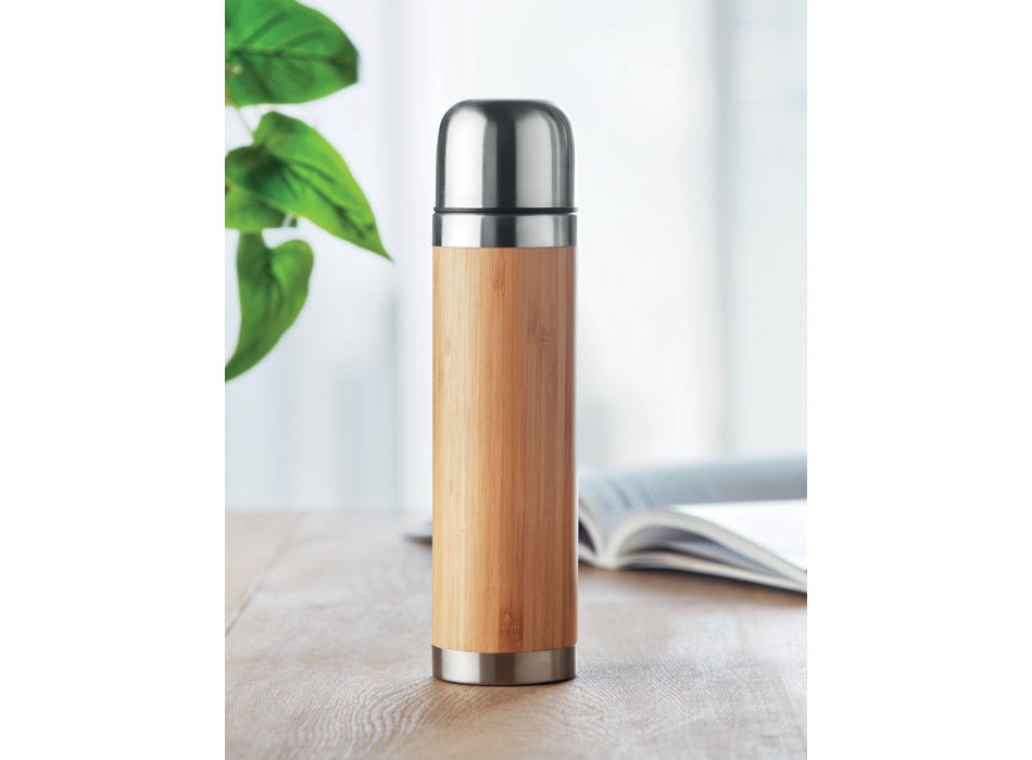 CHAN BAMBOO - Thermos doppio strato bamboo FullGadgets.com
