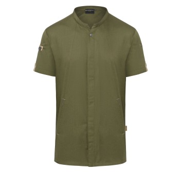 Chef Jacket SS GG 65%OC35%PREC FullGadgets.com