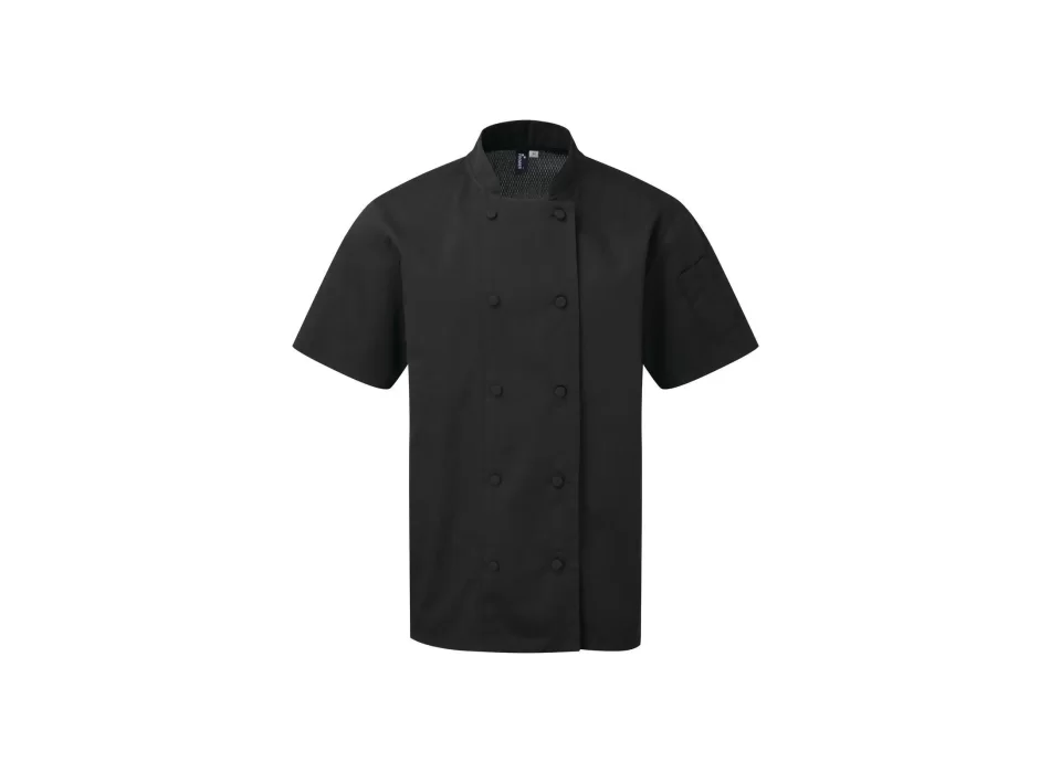 Chef's Coolchecker® Short Sleeve Jacket FullGadgets.com