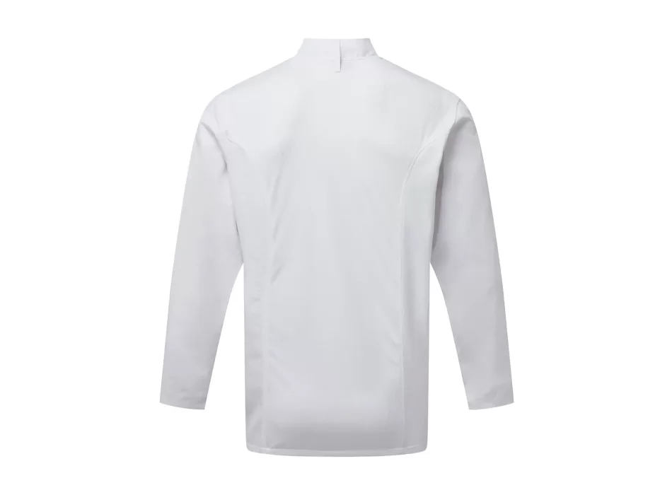 Chef's LS Coolchecker Jacket With Mesh Back Panel ack Panel FullGadgets.com