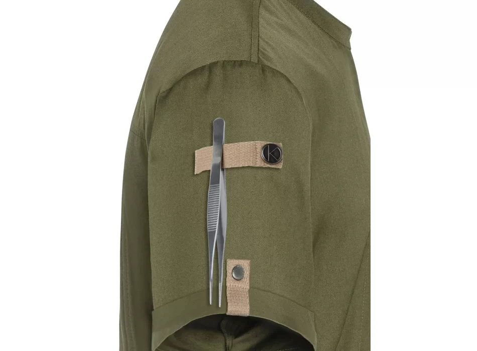 Chefs Jacket Short-Sleeve Green Generation FullGadgets.com