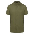 Chefs Jacket Short-Sleeve Green Generation FullGadgets.com