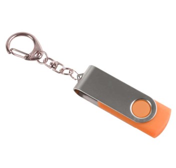 Chiavetta girevole usb 8gb abs gommata/metallo possibilità di import su richiesta FullGadgets.com