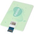 Chiavetta USB 3.0 da 64 GB con porta Tipo-C e USB-A Duo slim FullGadgets.com