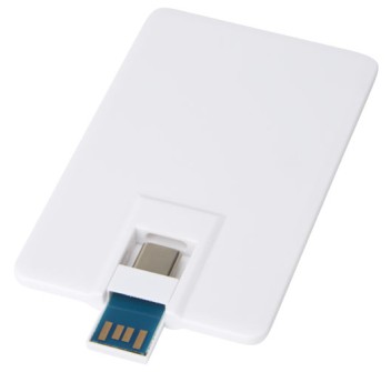 Chiavetta USB 3.0 da 64 GB con porta Tipo-C e USB-A Duo slim FullGadgets.com