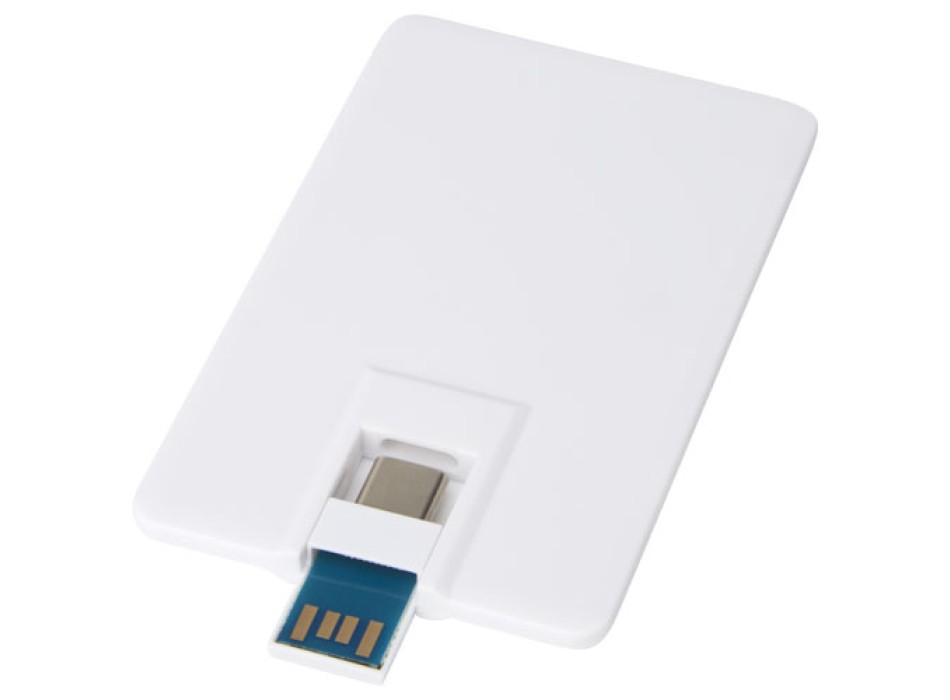 Chiavetta USB 3.0 da 64 GB con porta Tipo-C e USB-A Duo slim FullGadgets.com