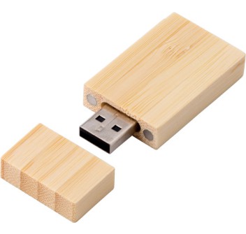 Chiavetta USB 32 GB, in bamboo Mirabelle FullGadgets.com