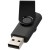 Chiave Usb 4Gb Girevole Effetto Metallo Personalizzabile