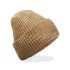 Chunky Knitted Patch Beanie