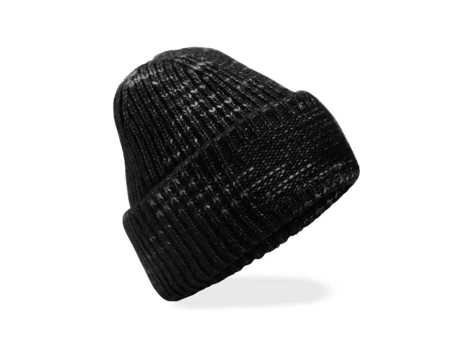Chunky Knitted Patch Beanie FullGadgets.com