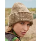 Chunky Knitted Patch Beanie FullGadgets.com