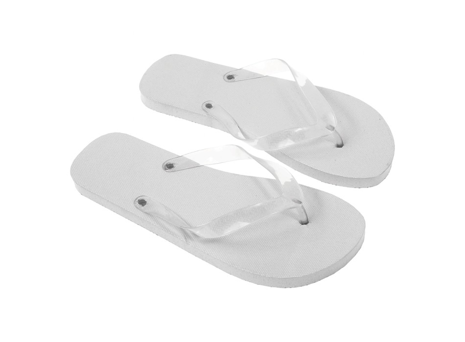 Ciabatte infradito UNISEX con suola in PE (120g), fascetta in PVC. Taglia unica (40-44) FullGadgets.com