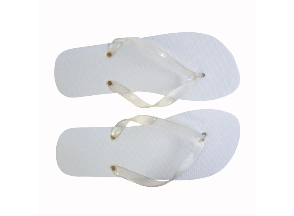 Ciabatte infradito UNISEX con suola in PE (120g), fascetta in PVC. Taglia unica (40-44) FullGadgets.com