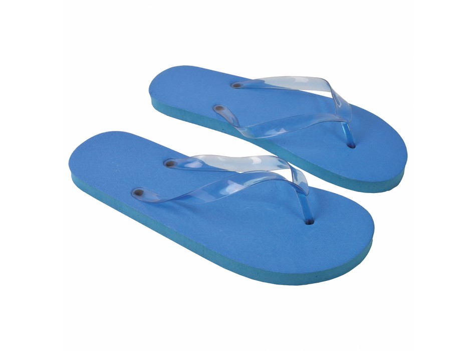 Ciabatte infradito UNISEX con suola in PE (120g), fascetta in PVC. Taglia unica (40-44) FullGadgets.com