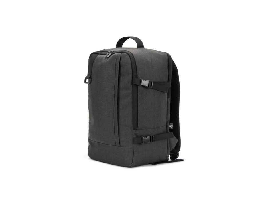 CIES. Zaino in poliestere riciclato 600D ad alta densità. Sviluppato per soddisfare le dimensioni richieste dalle compagnie aeree FullGadgets.com