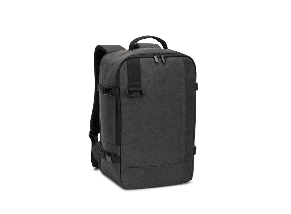 CIES. Zaino in poliestere riciclato 600D ad alta densità. Sviluppato per soddisfare le dimensioni richieste dalle compagnie aeree FullGadgets.com