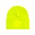 Circular Patch Beanie 100% Acryl Personalizzabile