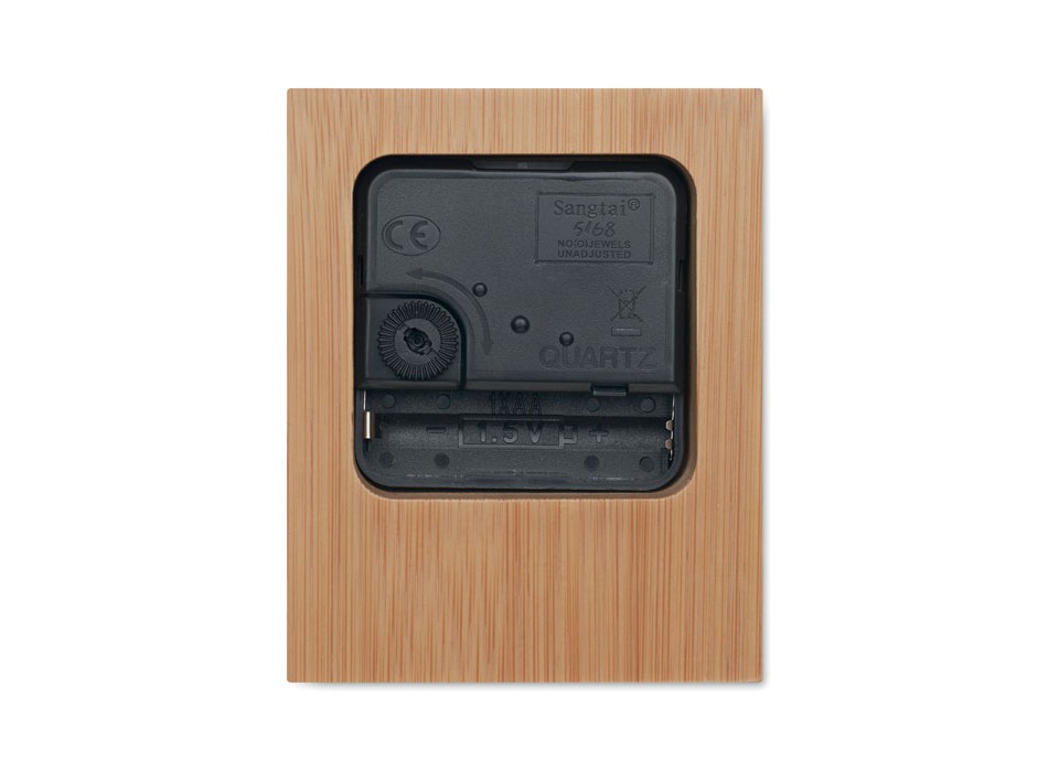 CLAMBU - Orologio da tavolo in bambù FullGadgets.com